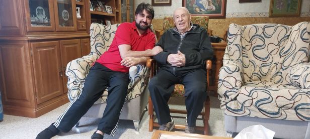 Con mi abuelo... 
